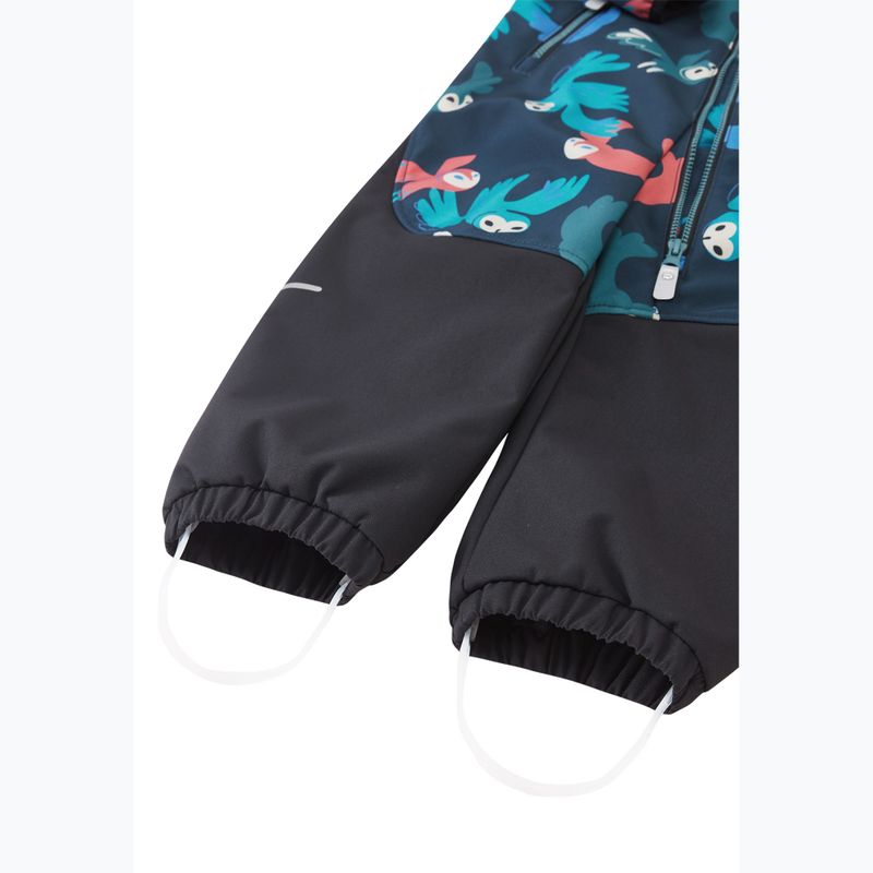 Combinezon softshell pentru copii Reima Mjosa navy 5