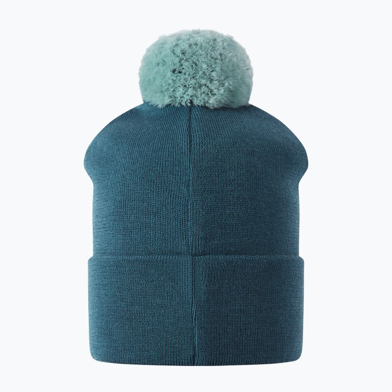 Căciulă de iarnă pentru copii Reima Omasi dark teal 2