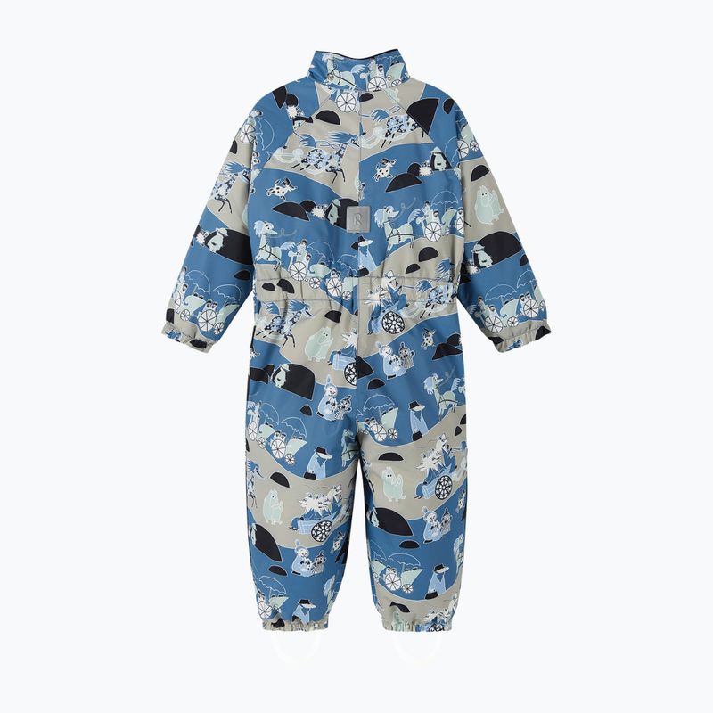 Combinezon de schi pentru copii Reima Puhuri blue ocean 3
