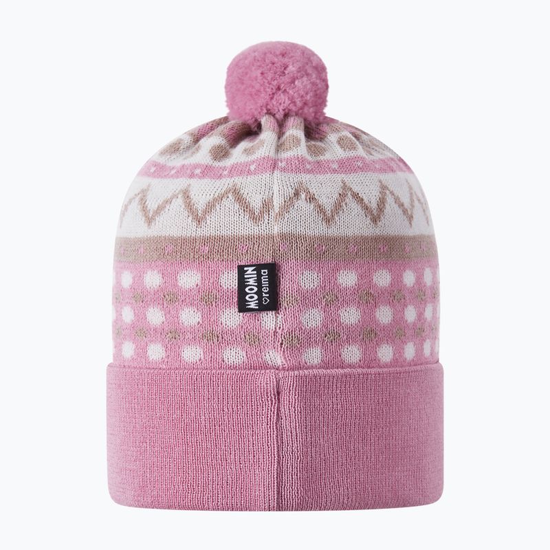 Căciulă de iarnă pentru copii Reima Moomin Flinga grey pink 2