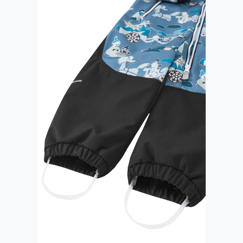 Combinezon softshell pentru copii Reima Moomin Mjosa blue ocean 5