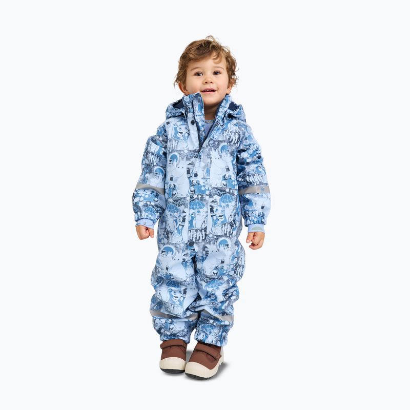 Combinezon de ploaie pentru copii Reima Moomin Rapakko airy blue 6