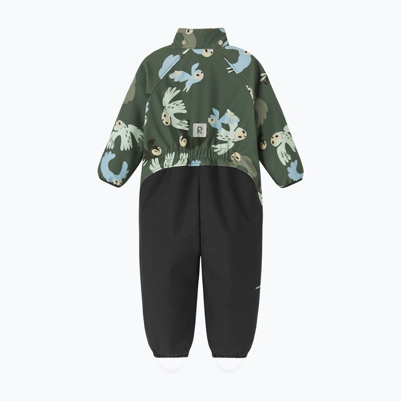 Combinezon softshell pentru copii Reima Mjosa thyme green 2