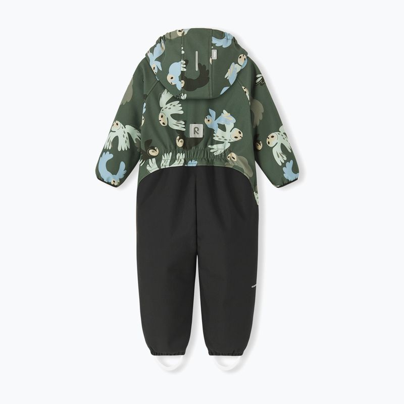 Combinezon softshell pentru copii Reima Mjosa thyme green 3