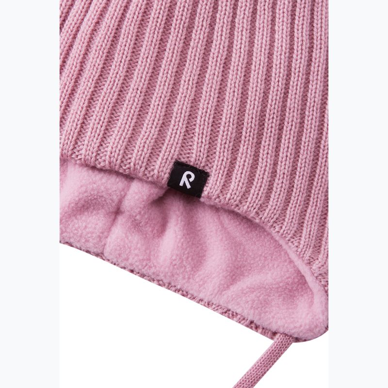 Căciulă de iarnă pentru copii Reima Myssytys grey pink 3