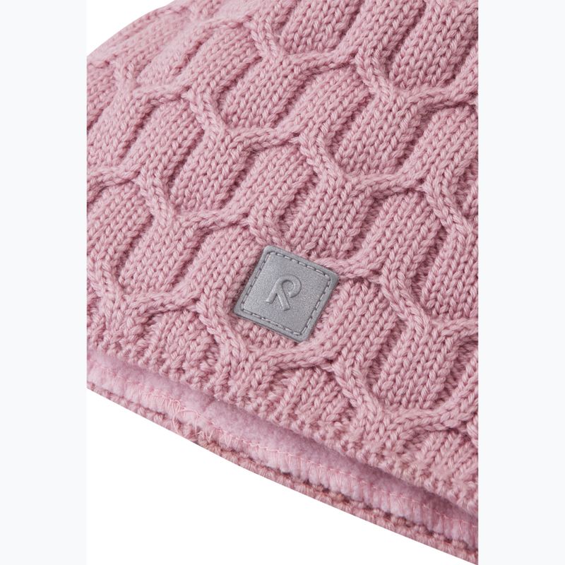 Căciulă pentru copii Reima Nyksund grey pink 3