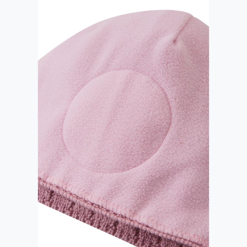 Căciulă pentru copii Reima Nyksund grey pink 4