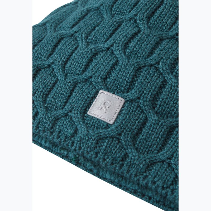 Căciulă pentru copii Reima Nyksund dark teal 3