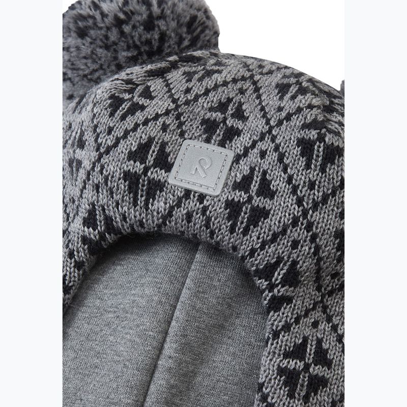 Cagulă pentru copii Reima Kuuraan melange grey 3