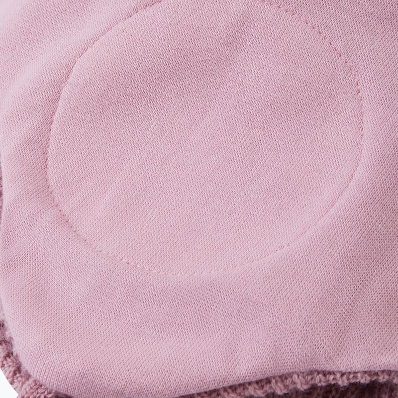 Căciulă de iarnă pentru copii Reima Kumpi grey pink 4