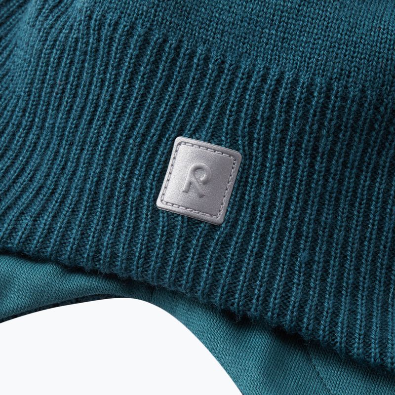 Căciulă de iarnă pentru copii Reima Kumpi dark teal 3