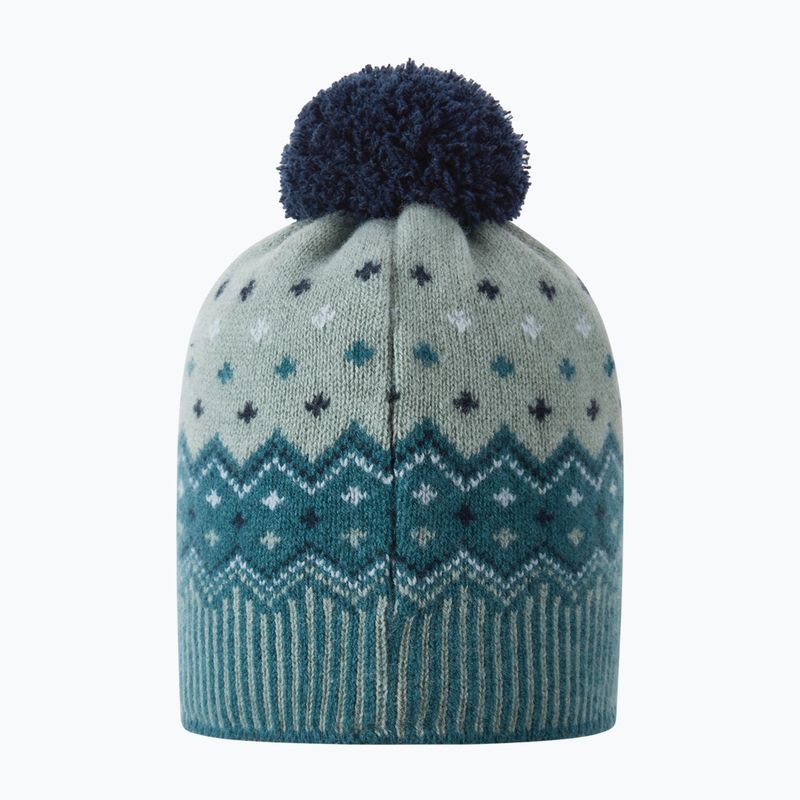 Căciulă de iarnă pentru copii Reima Pohjoinen dark teal 2