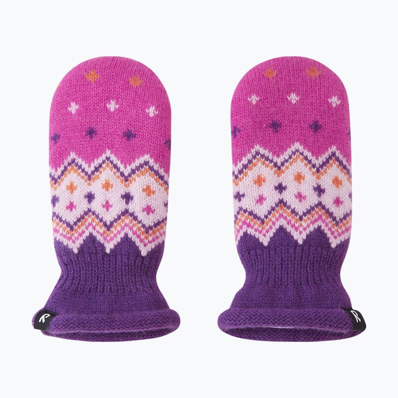 Mănuși de iarnă pentru copii Reima Lapanen plum purple 2