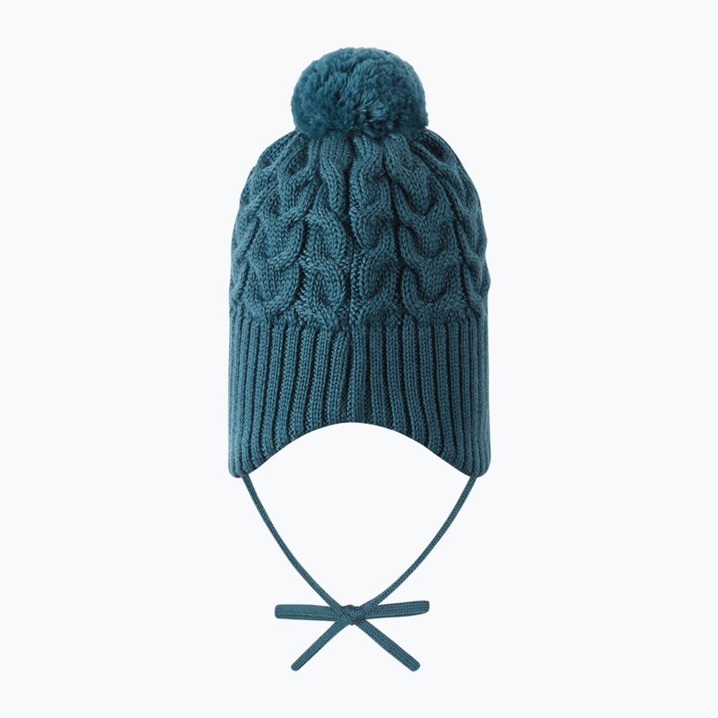 Căciulă de iarnă pentru copii Reima Paljakka dark teal 2