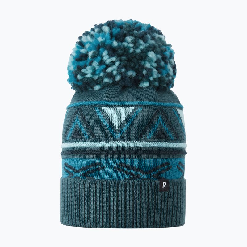 Căciulă de iarnă pentru copii Reima Kirjoen dark teal