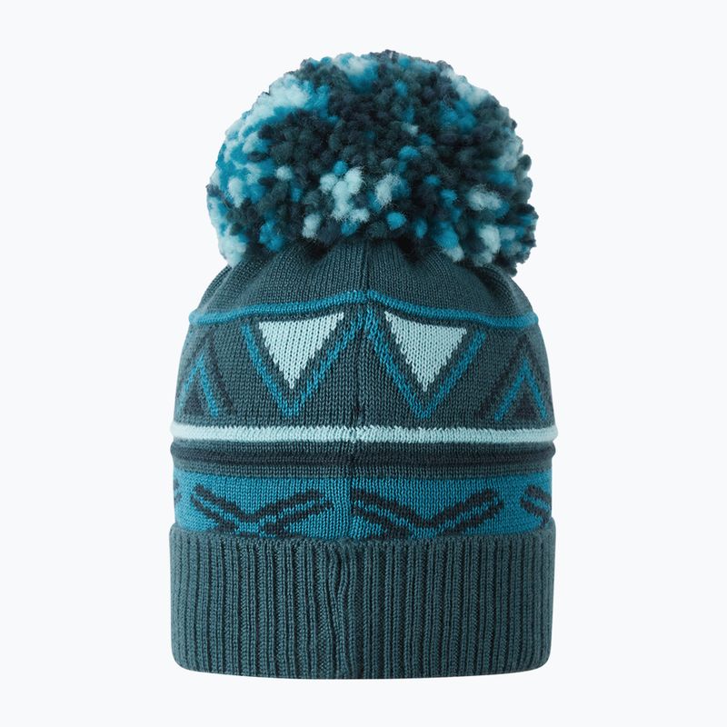 Căciulă de iarnă pentru copii Reima Kirjoen dark teal 2