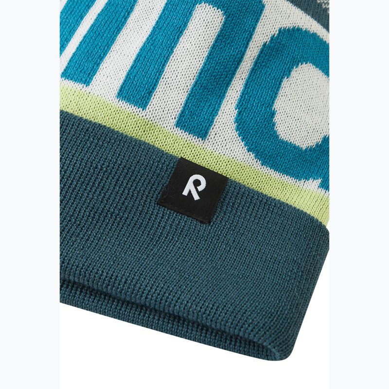 Căciulă de iarnă pentru copii Reima Taasko dark teal 3