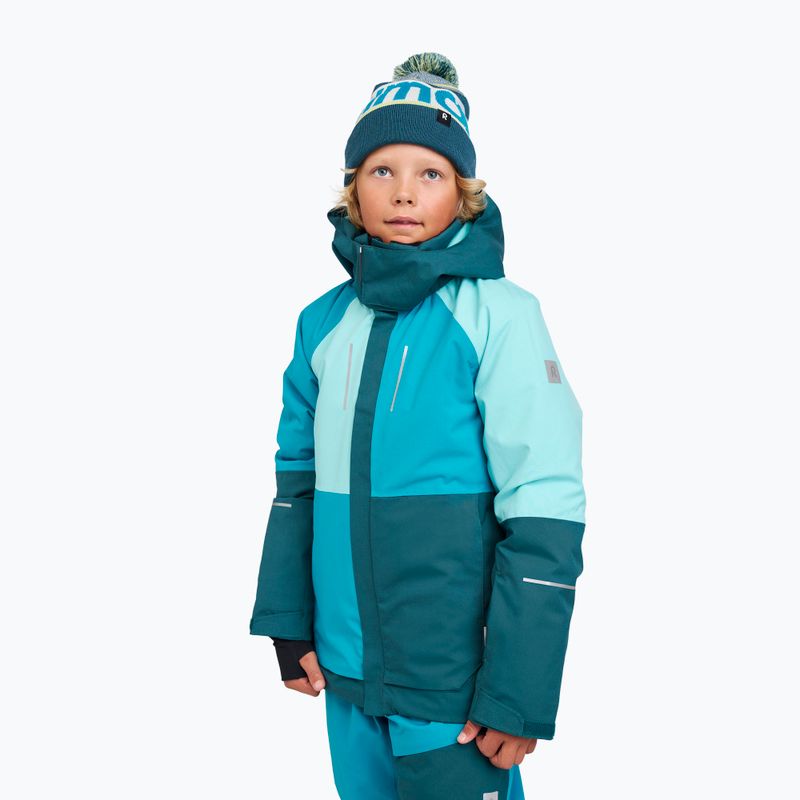 Căciulă de iarnă pentru copii Reima Taasko dark teal 4