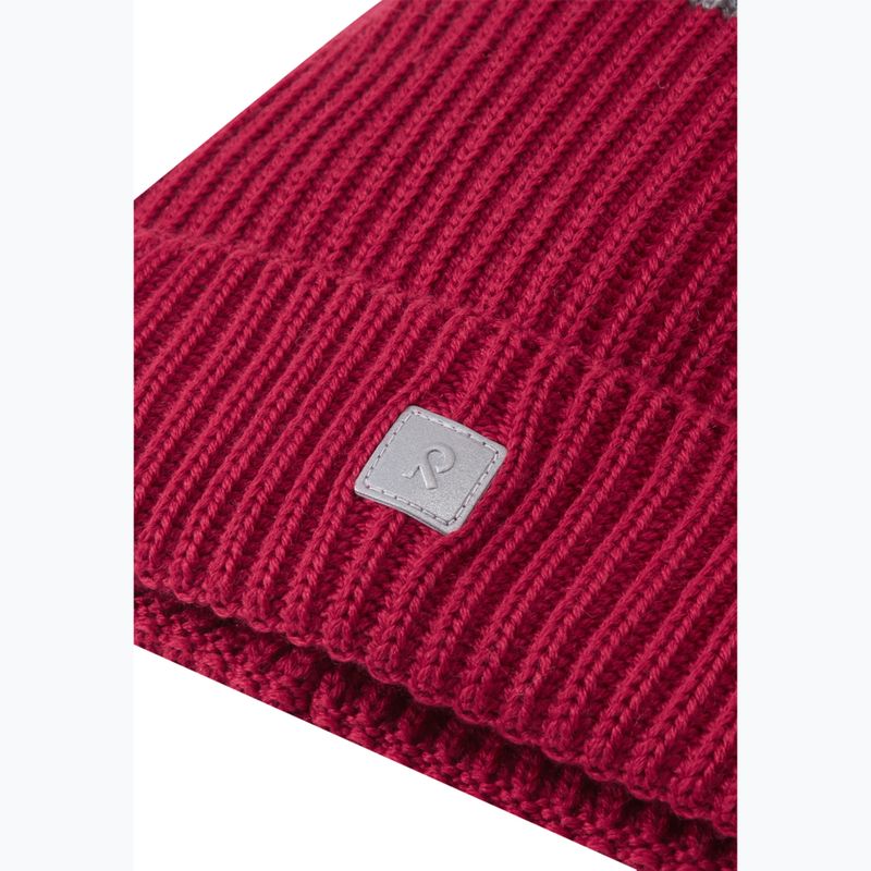 Căciulă de iarnă pentru copii Reima Pilke cranberry 3