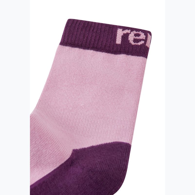 Șosete pentru copii Reima Villalla grey pink 2
