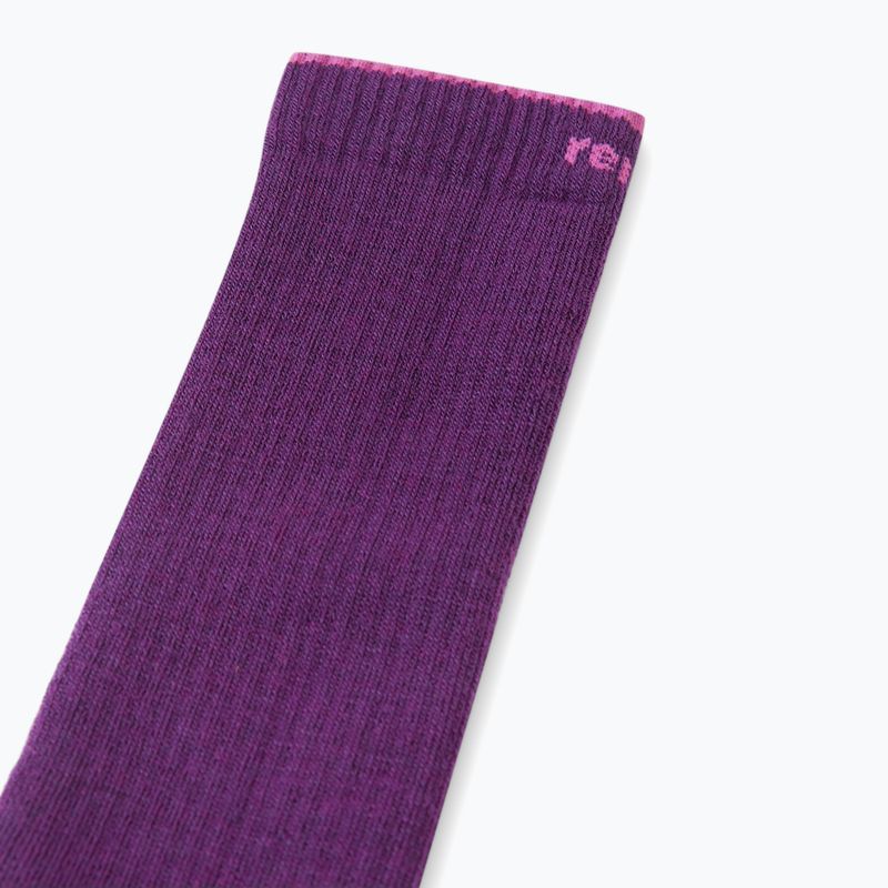 Șosete pentru copii Reima Urheilu plum purple 2