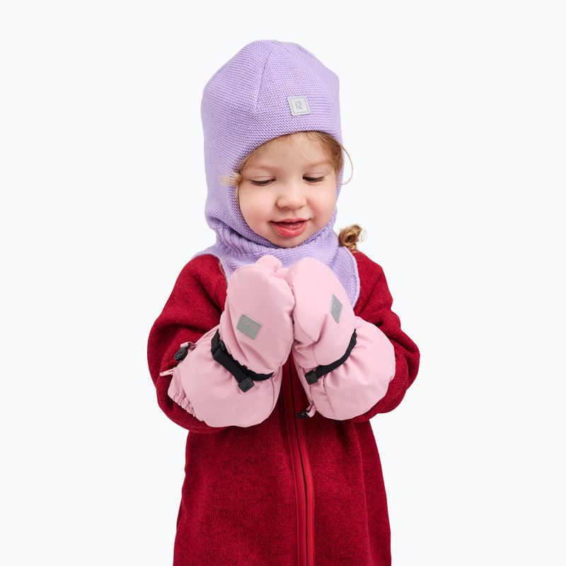 Mănuși de iarnă pentru copii Reima Villatassu grey pink 6