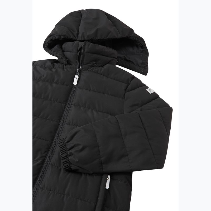 Palton căptușit pentru copii Reima Muurla black 4