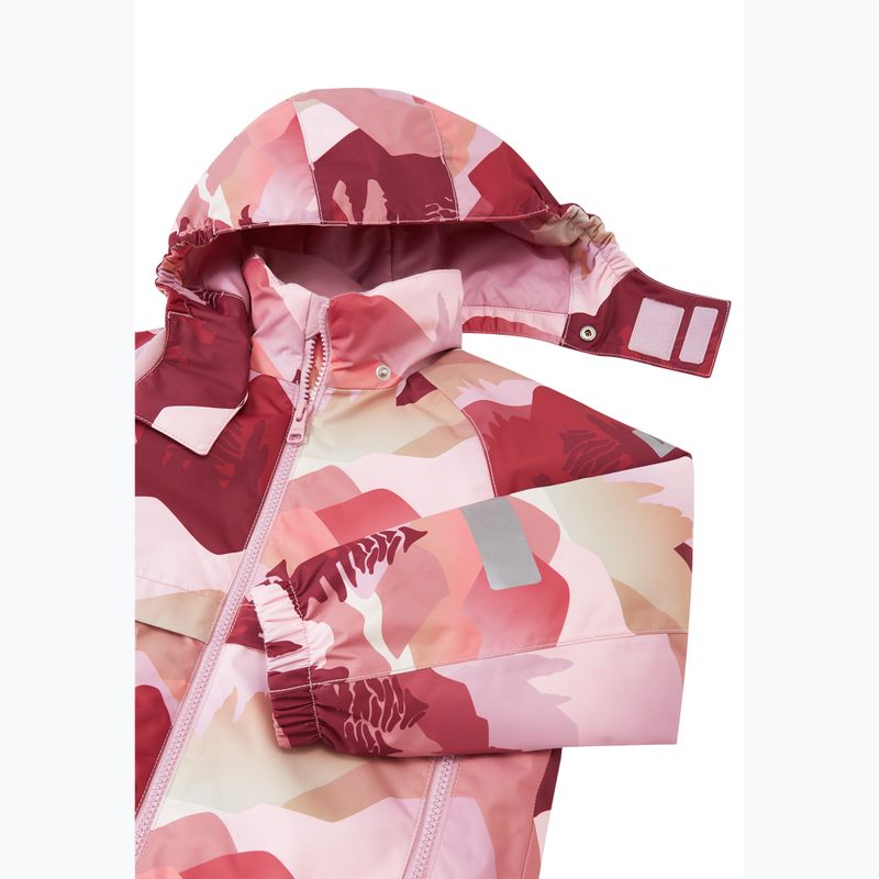 Geacă pentru copii Reima Muonio grey pink 4