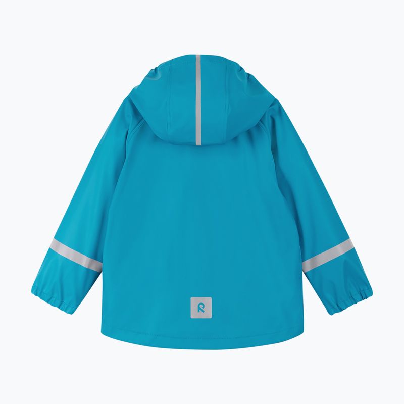 Geacă de ploaie pentru copii Reima Lampi aquatic blue 2