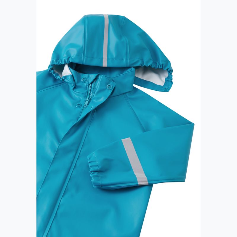 Geacă de ploaie pentru copii Reima Lampi aquatic blue 3