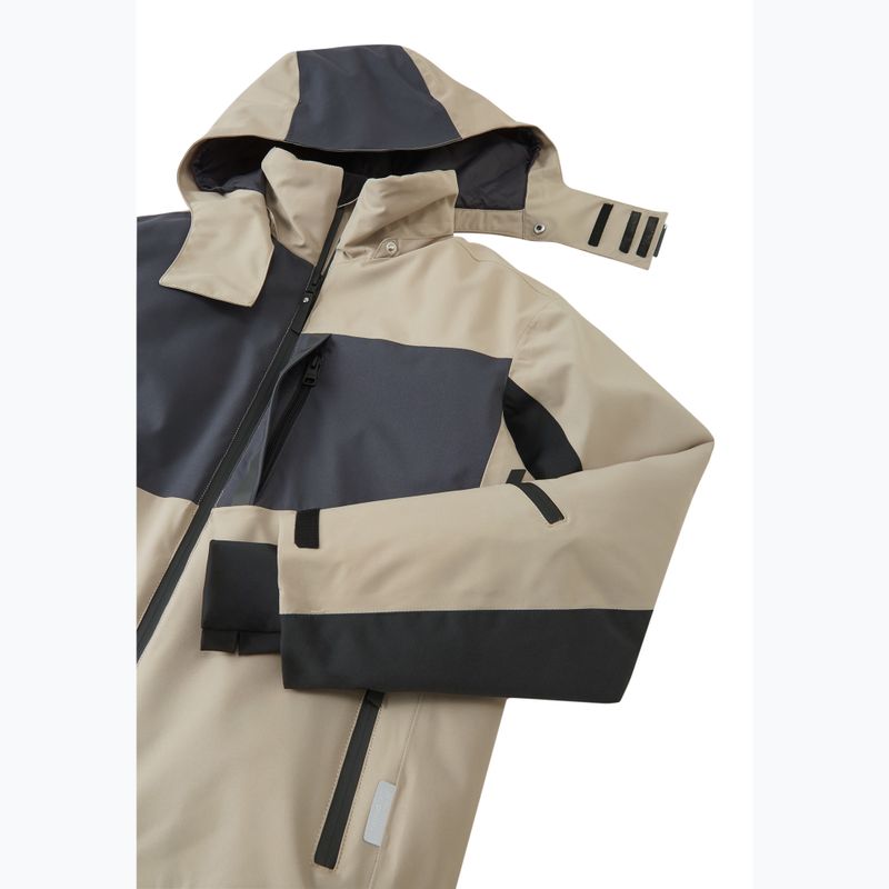 Geacă de schi pentru copii Reima Jatuni Earthy Beige 4