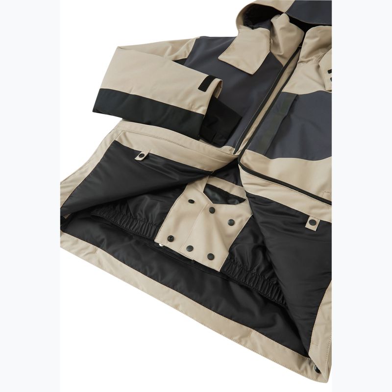 Geacă de schi pentru copii Reima Jatuni Earthy Beige 5