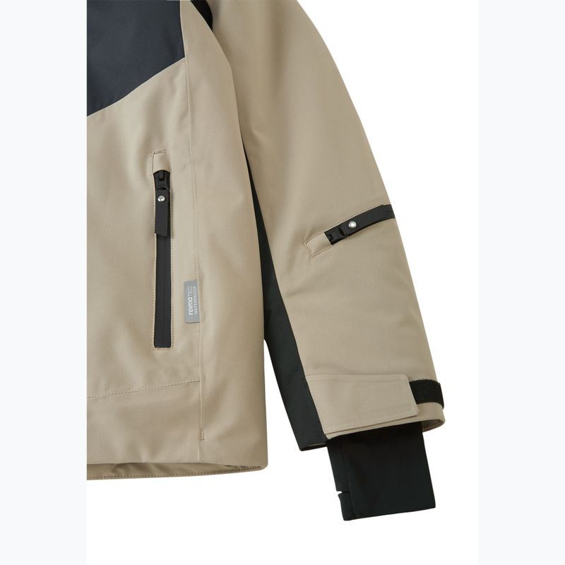 Geacă de schi pentru copii Reima Jatuni Earthy Beige 8