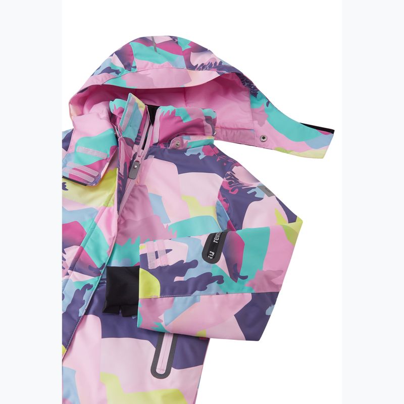 Geacă de schi pentru copii Reima Kiiruna grey pink 4