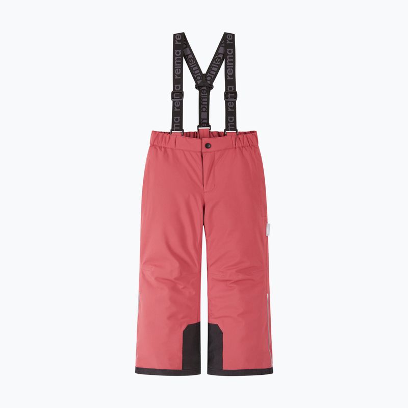 Pantaloni de schi pentru copii Reima Proxima red clay