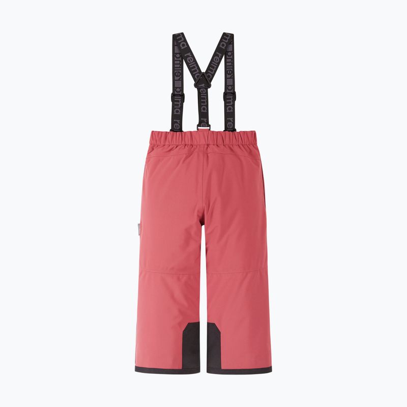 Pantaloni de schi pentru copii Reima Proxima red clay 2