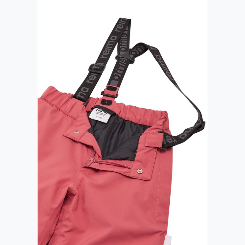 Pantaloni de schi pentru copii Reima Proxima red clay 3