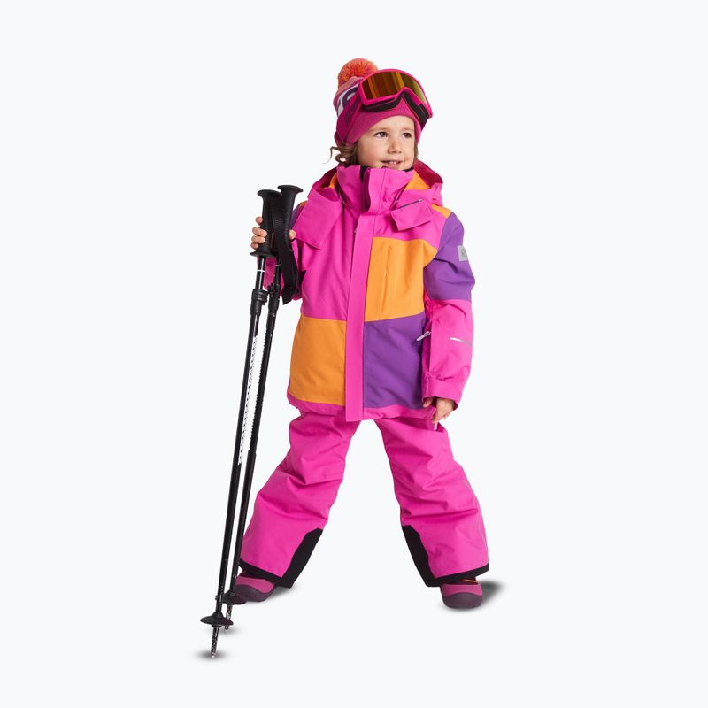 Pantaloni de schi pentru copii Reima Proxima fucshia 2