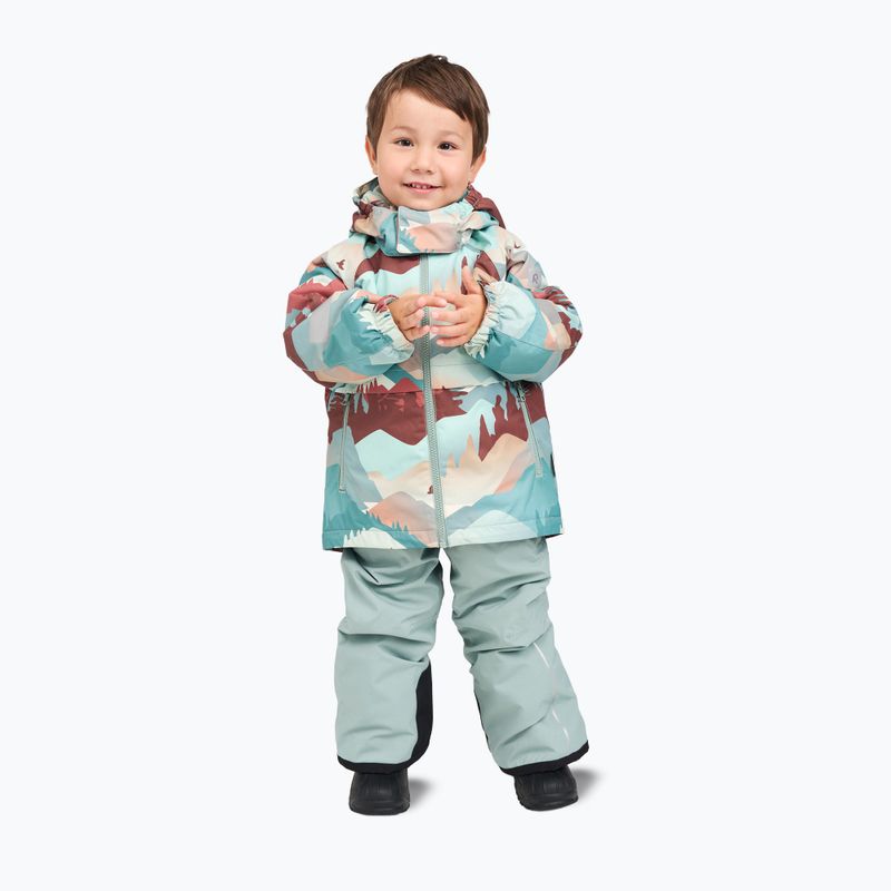 Pantaloni de schi pentru copii Reima Proxima stone green 2