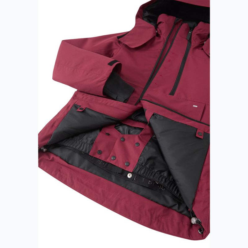 Geacă de schi pentru copii Reima Tieten maroon 7