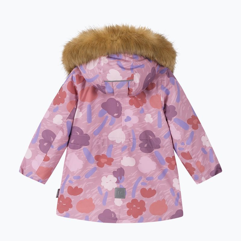Geacă de iarnă pentru copii Reima Muurame grey pink 2