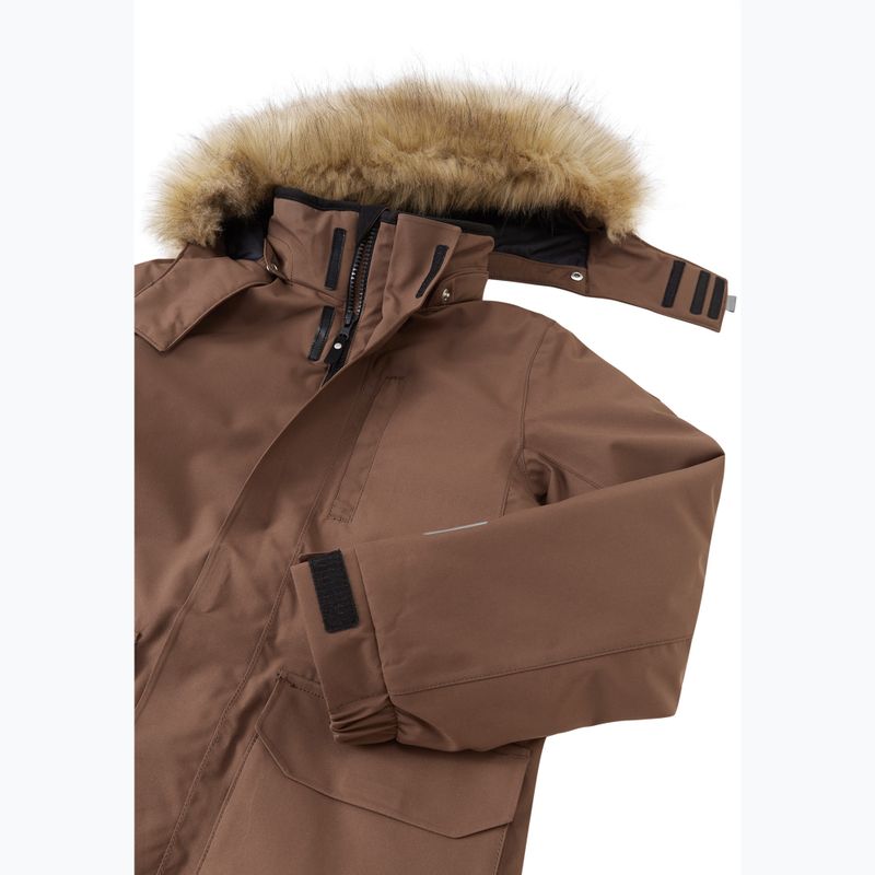 Geacă de iarnă pentru copii Reima Ajaton umber brown 5