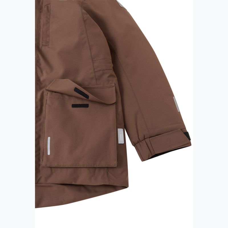 Geacă de iarnă pentru copii Reima Ajaton umber brown 8