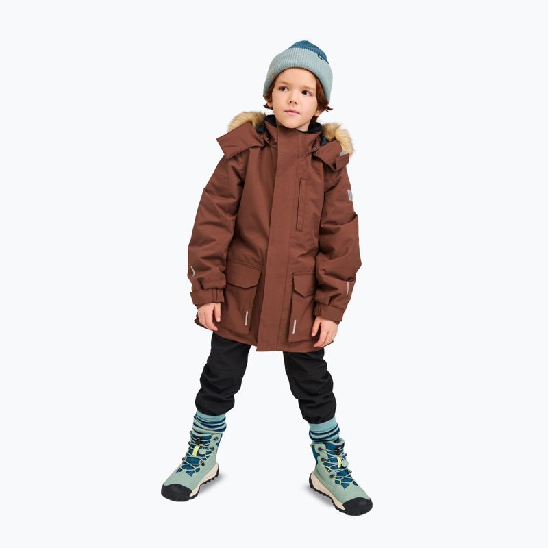 Geacă de iarnă pentru copii Reima Ajaton umber brown 12
