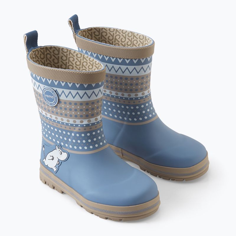 Cizme pentru copii Reima Moomin Magisk blue ocean 9