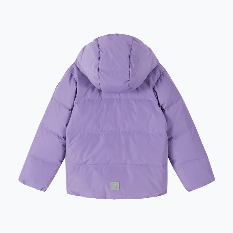 Geacă cu puf pentru copii Reima Paimio misty violet 2
