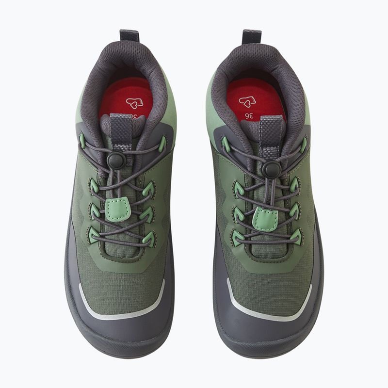 Încălțăminte barefoot pentru copii Reima Sankari thyme green 6