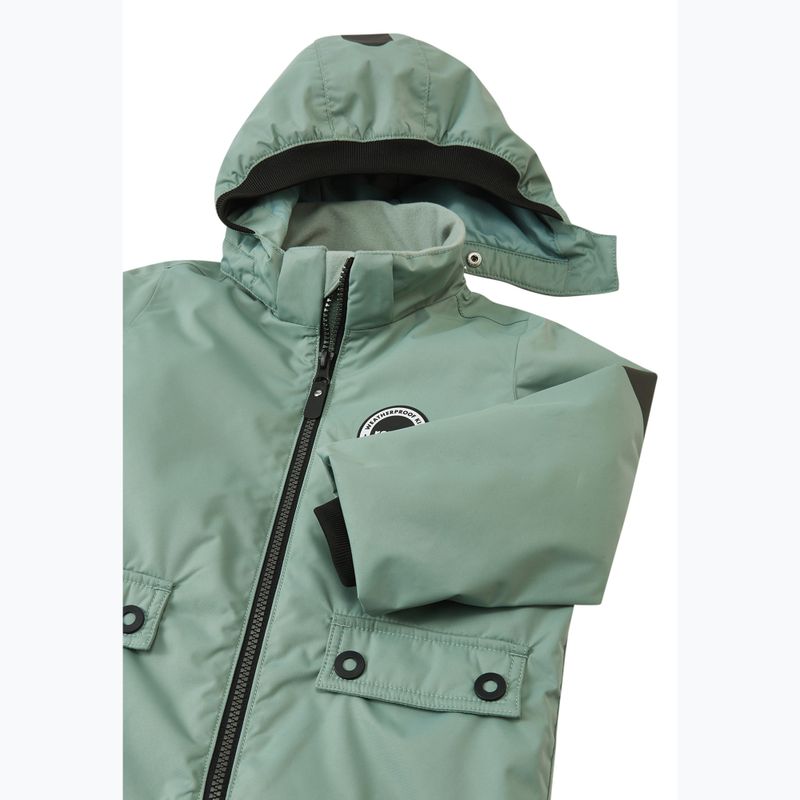 Combinezon softshell pentru copii Reima Marte Mid stone green 3