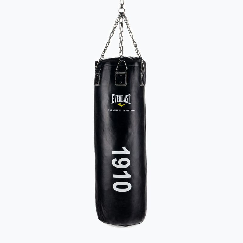 EVERLAST geantă de antrenament din piele neagră 5120 B
