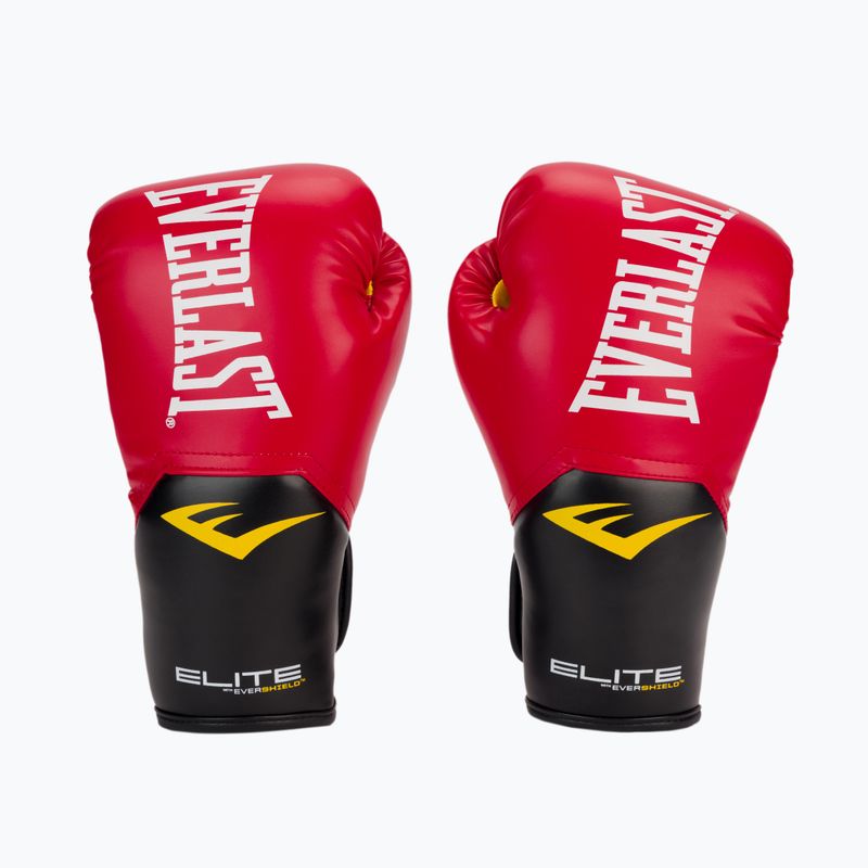 Mănuși de box pentru bărbați EVERLAST Pro Style Elite 2, roșu, 2500 RED-10 oz.
